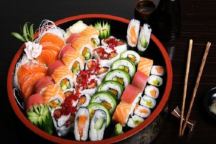 Shushi là món ăn đơn giản nhưng hấp dẫn