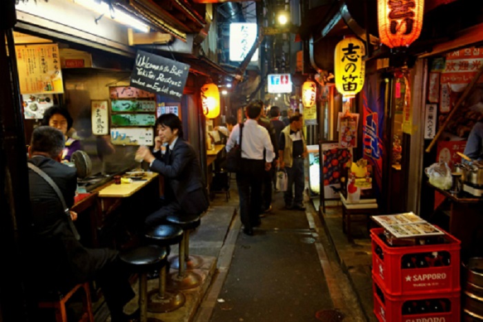 Chợ đêm ở Tokyo - Các quầy đồ ăn đêm