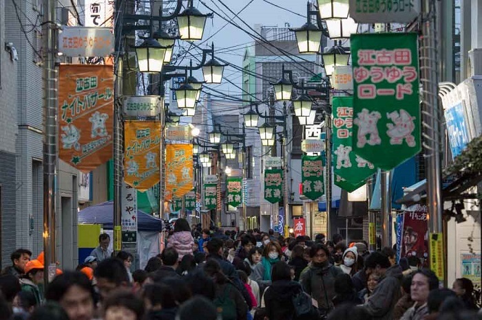 Chợ đêm ở Tokyo - Ekoda Night Bazaar.