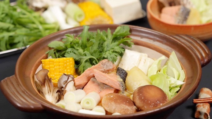 Ăn gì ở Hokkaido - Lẩu Ishikari Nabe