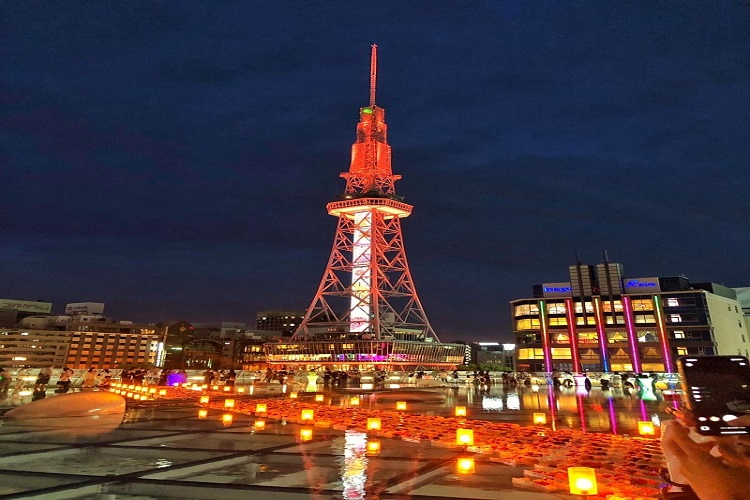 Tháp truyền hình Nagoya - Vẻ đẹp của tháp truyền hình nagoya