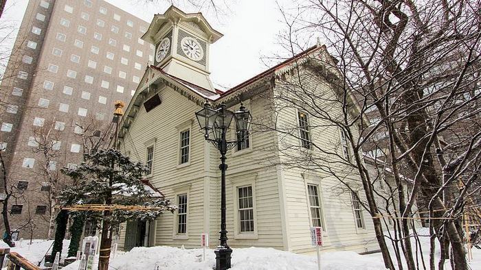 Công viên Odori - Sapporo Clock Tower