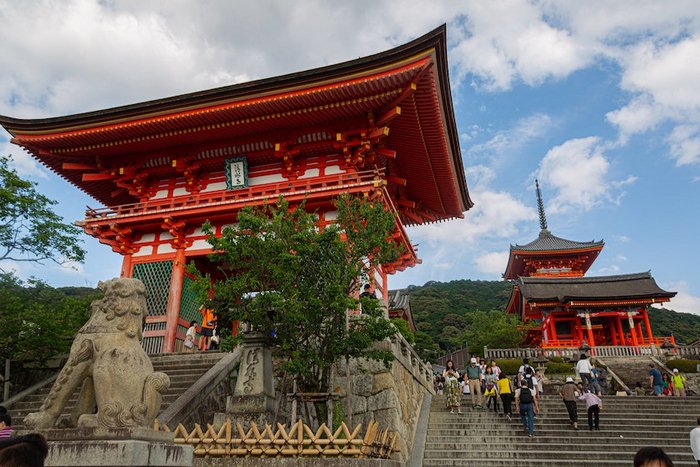 Du lịch Kyoto mùa thu - Đền Kiyomizudera