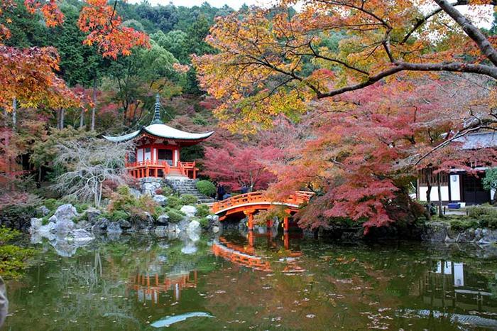 Du lịch Kyoto mùa xuân - Đền Daigoji.
