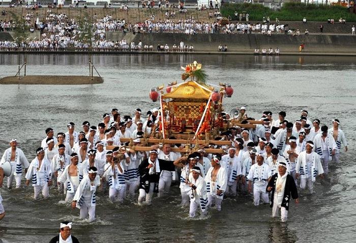 Lễ hội Sumiyoshi - Hoạt động tại lễ hội.