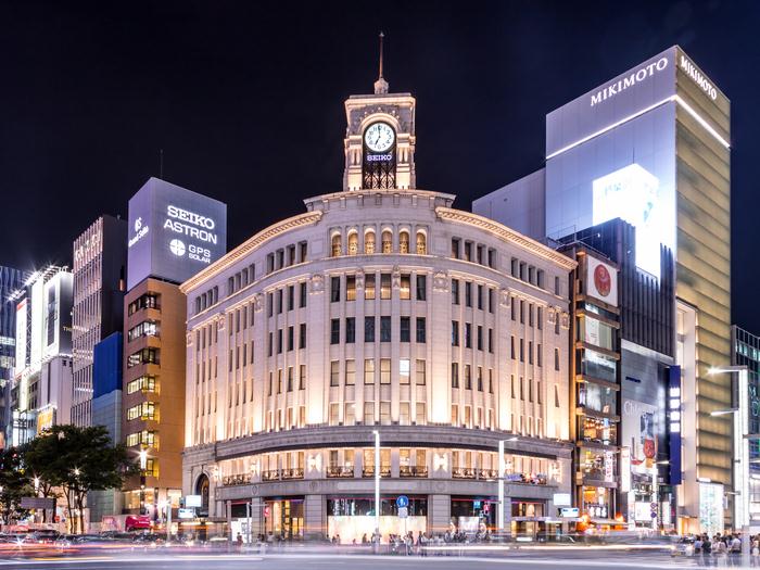 Mua sắm tại Tokyo -Ginza trong ánh đèn lấp lánh như một viên kim cương