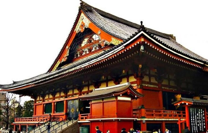 Chùa Asakusa Kannon - Điện Quan Âm là đại điện chính của chùa Asakusa