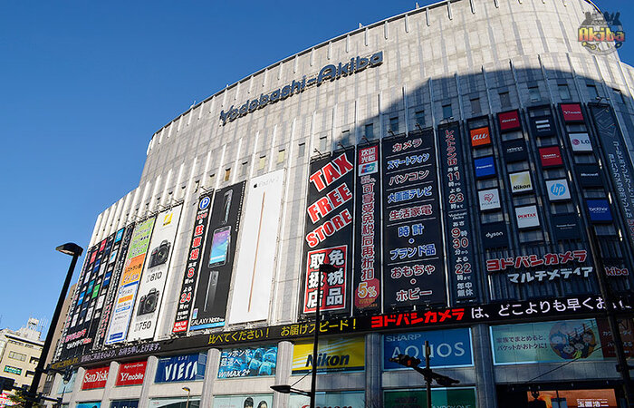 Phố điện tử Akihabara - Bạn nhất định không bỏ qua thể bỏ qua Yodobashi Akiba khi tham quan chợ điện tử akihabara