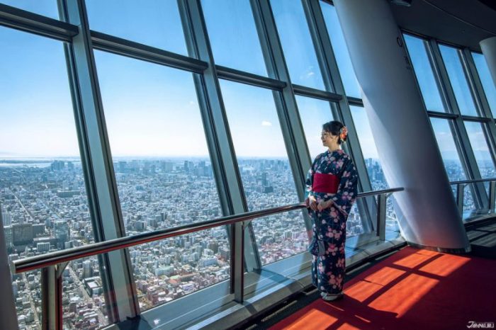 Tháp Tokyo Skytree - Ngắm thành phố trên cao là một trải nghiệm tuyệt vời
