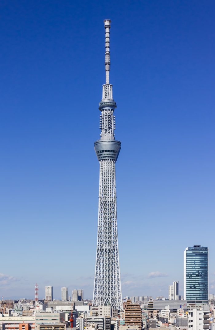 Tháp Tokyo Skytree - Ngọn tháp nằm giữa thành phố
