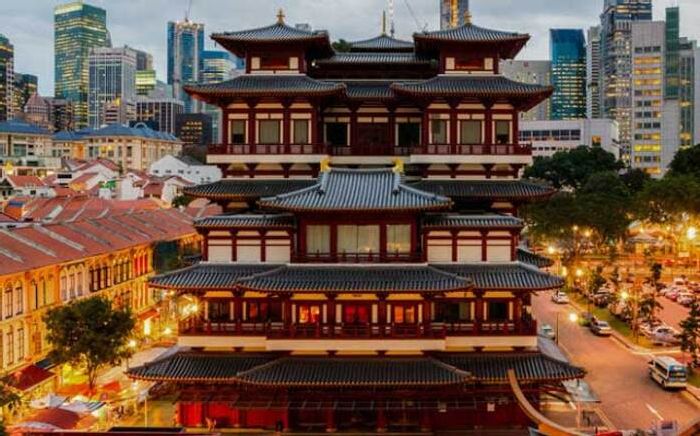 Khu vui chơi ở Singapore - Chinatown tại lòng Singapore