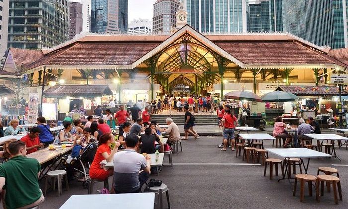 Ngôi chợ gần 130 năm tuổi với thiết kế gang đúc độc đáo tại Singapore