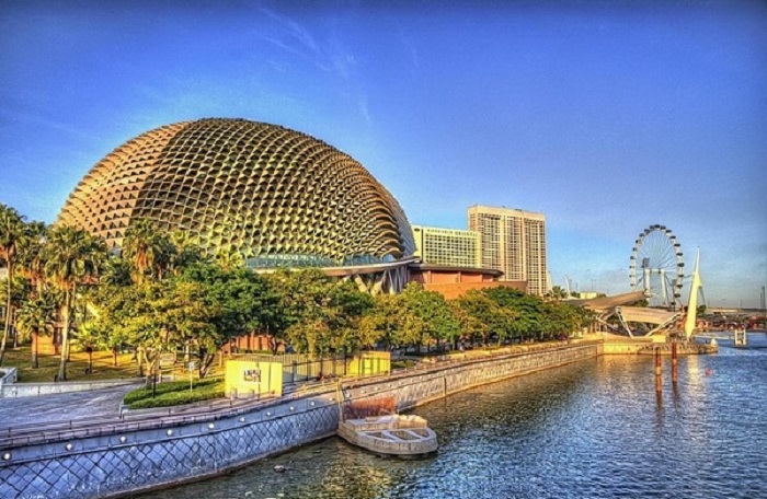 Nhà hát Esplanade - Nhà hát hình quả sầu riêng độc đáo ở Singapore