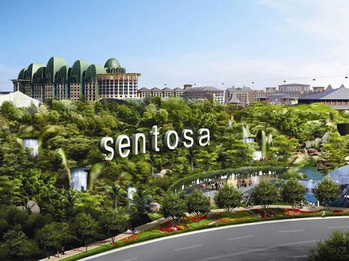 Nên đi Singapore tháng mấy - Đảo Sentosa. 