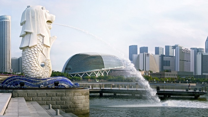 Kinh nghiệm du lịch Singapore 4 ngày 3 đêm - Merlion Park