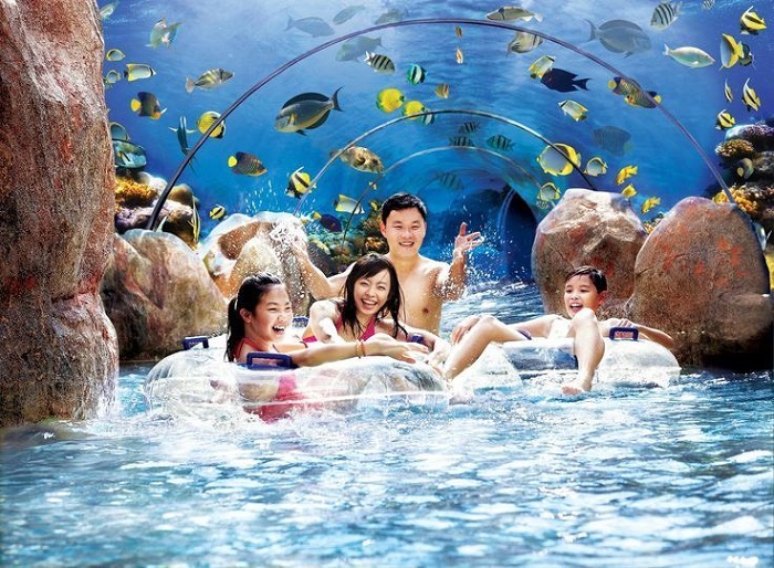 Advanture Cove, địa điểm du lịch Sentosa