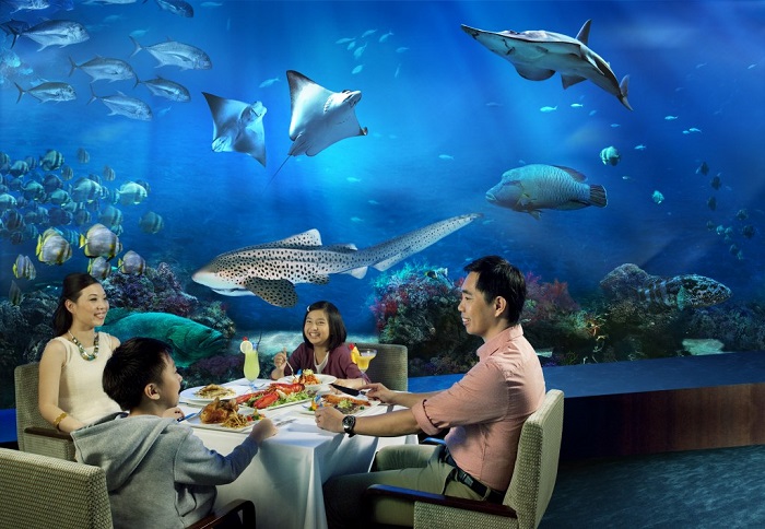 SEA Aquarium địa điểm du lịch Sentosa