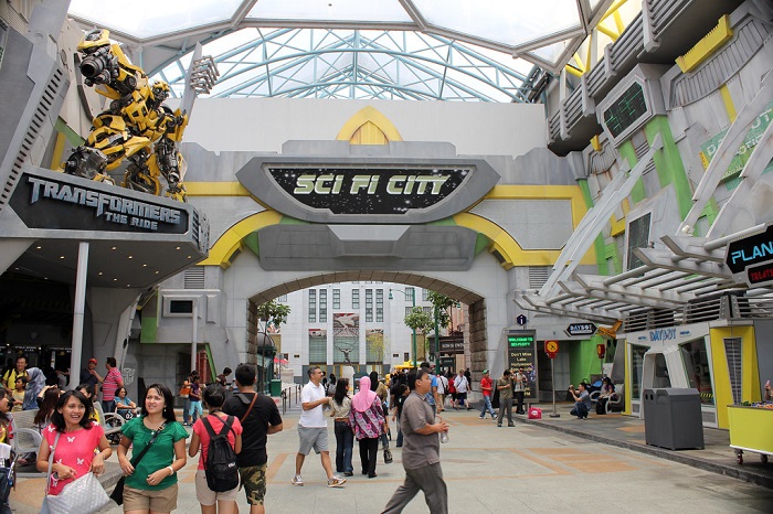 Sci-Fi City, có nên đi Universal Studios Singapore