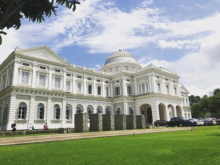 Khu mua sắm Bugis Singapore - Bảo tàng National Museum of Singapore như một cung điện châu u nguy nga
