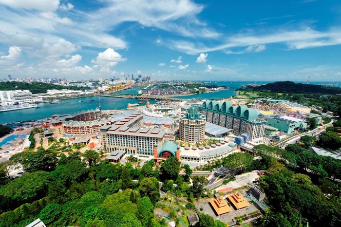 Đi Singapore nên ở khách sạn nào - Đảo Sentosa – Khu vực có nhiều địa điểm du lịch nổi tiếng Singapore. 