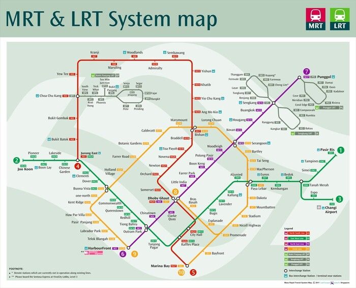 Cách di chuyển bằng MRT ở Singapore -Mách bạn cách di chuyển bằng MRT ở Singapore đơn giản vô cùng. 