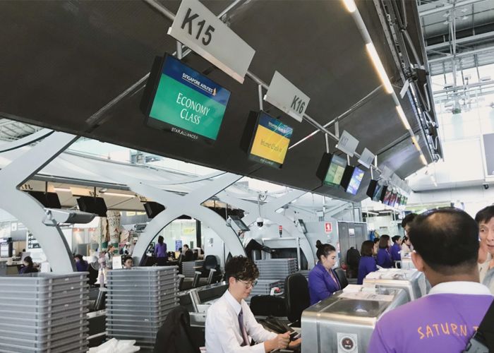 Cần đến quầy vé check in trước giờ bay từ 2 đến 3 tiếng -Thủ tục check in tại sân bay Singapore 3