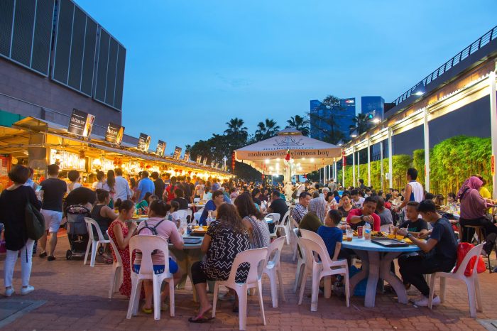 Khu ẩm thực Singapore