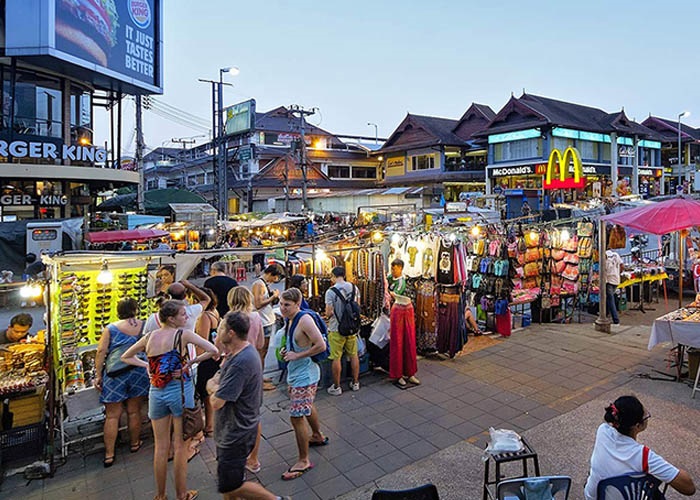 kinh nghiệm du lịch Chiang Mai - Khu chợ đêm