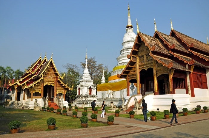 Địa điểm du lịch Thái Lan -  đền Chiang Mai