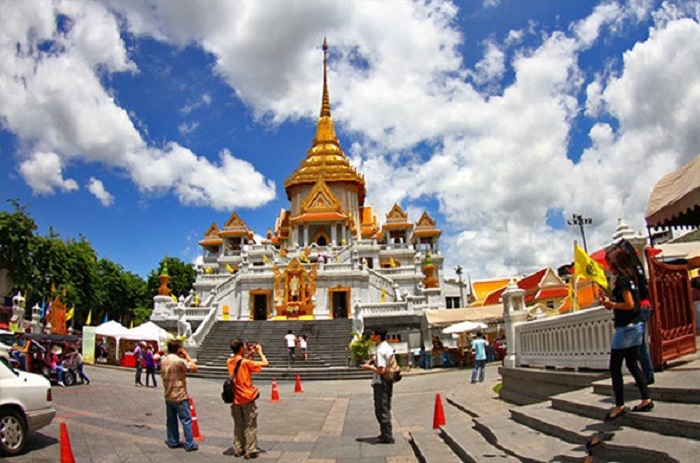 Địa điểm du lịch Thái Lan - Chùa Phật Vàng nổi tiếng Thái Lan
