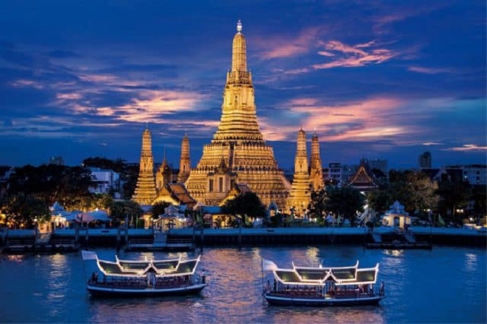 Địa điểm du lịch Thái Lan - Khung cảnh Sông Chao Phraya