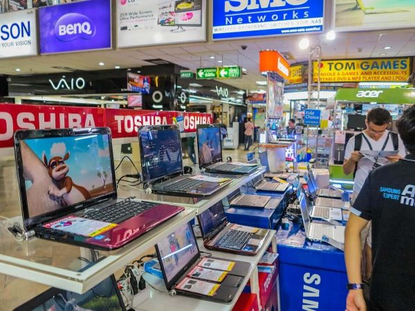 Mặt hàng điện tử tại sân bay Thái Lan cực đa dạng