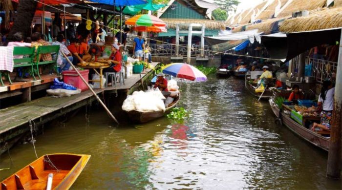 chợ trên thuyền thái lan một nét đẹp văn hóa đặc sắc