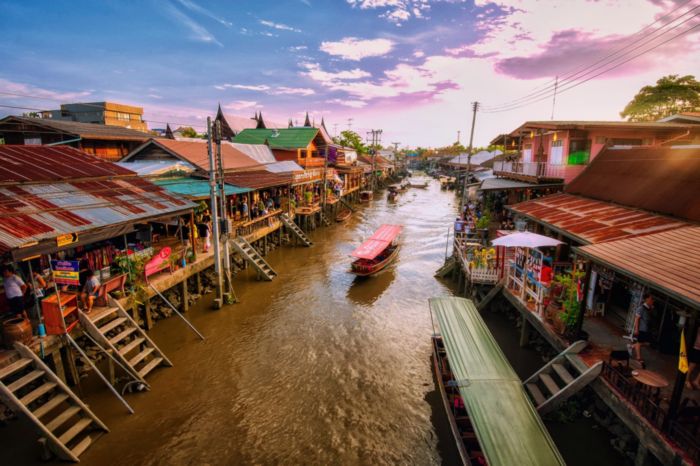 chợ nổi Amphawa non nước hữu tình đẹp mê hồn