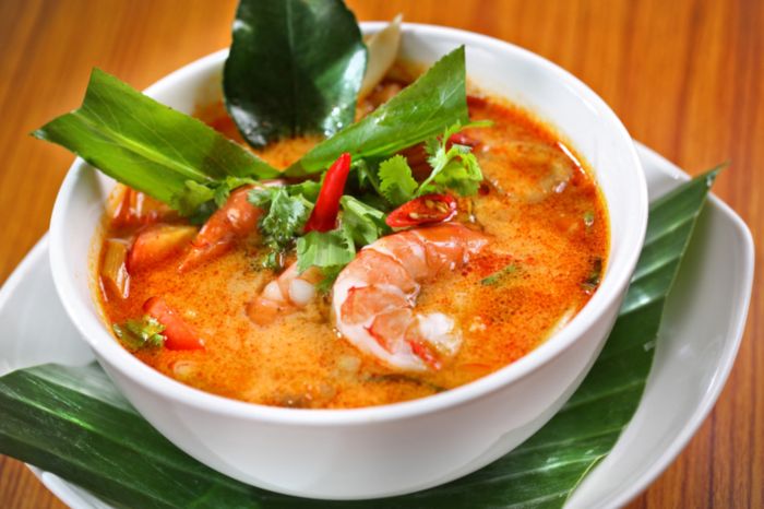 Đặc sản Tomyum Thái có giá từ 20 baht