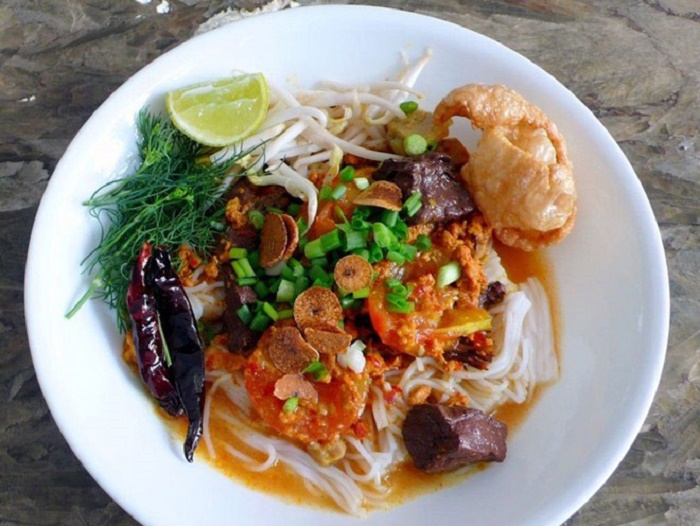 Ăn gì ở Chiang Mai - Món Khanom Jeen Nam Ngiao