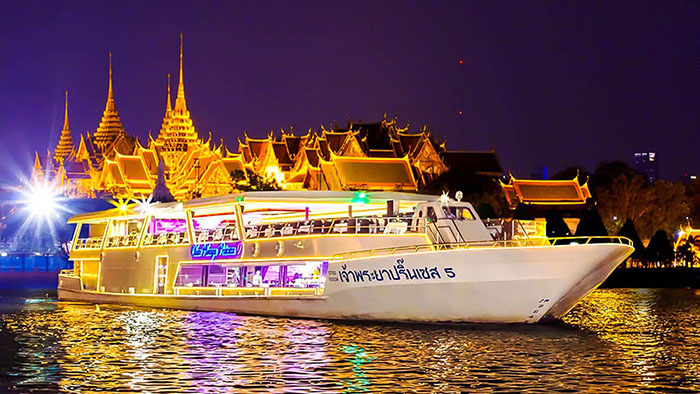 Chơi gì ở Bangkok về đêm - Du thuyền sẽ đưa bạn đi ngắm những ngôi chùa đẹp nhất Bangkok