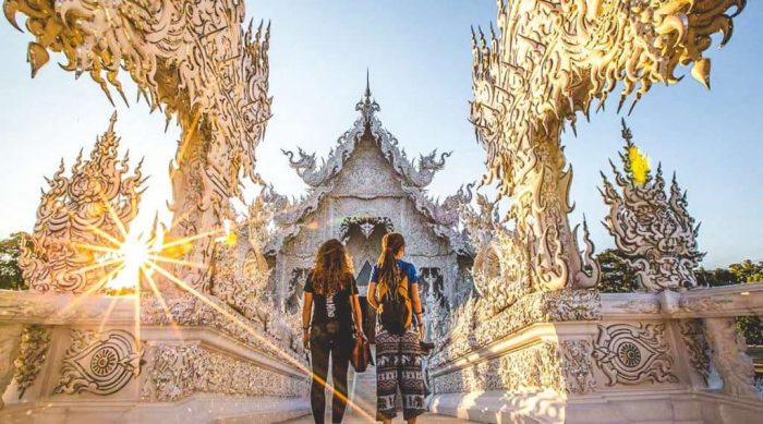 chùa Trắng Chiang Mai