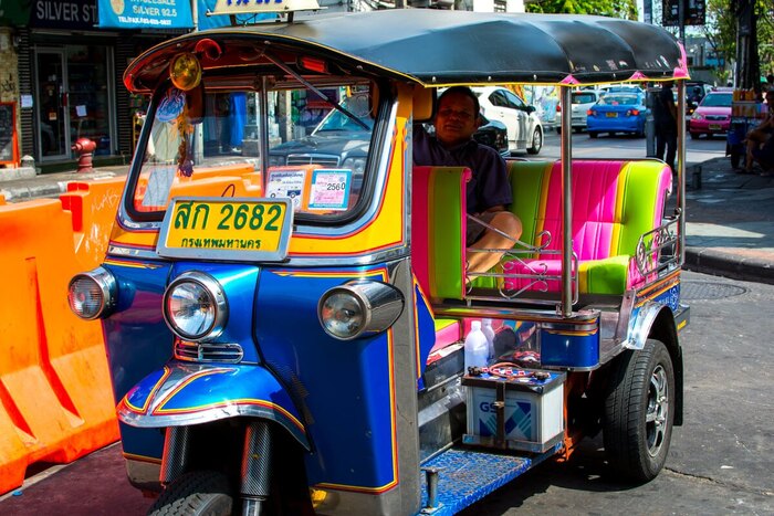 Kinh nghiệm du lịch Thái Lan tháng 9 - Tuk Tuk