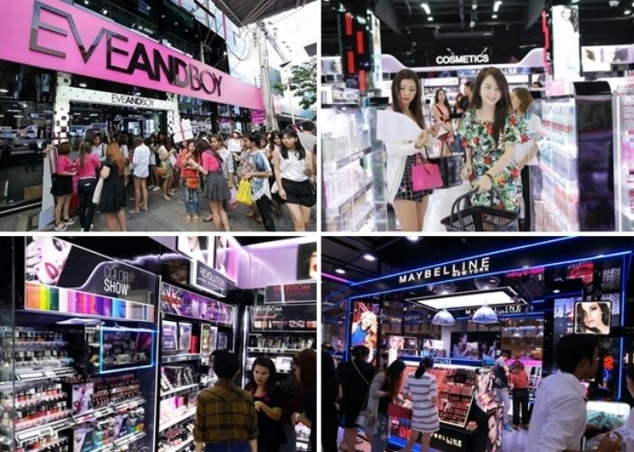 Kinh nghiệm mua sắm ở Bangkok - mỹ phẩm