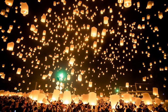 Lễ hội đèn trời Chiang Mai - Những điều bạn cần biết khi đến lễ hội