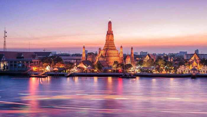 Nên đi Bangkok vào tháng mấy - Vẻ đẹp Bangkok lúc hoàng hôn