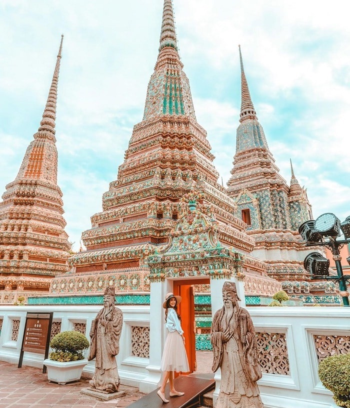 Chùa phật nằm, địa điểm du lịch Bangkok