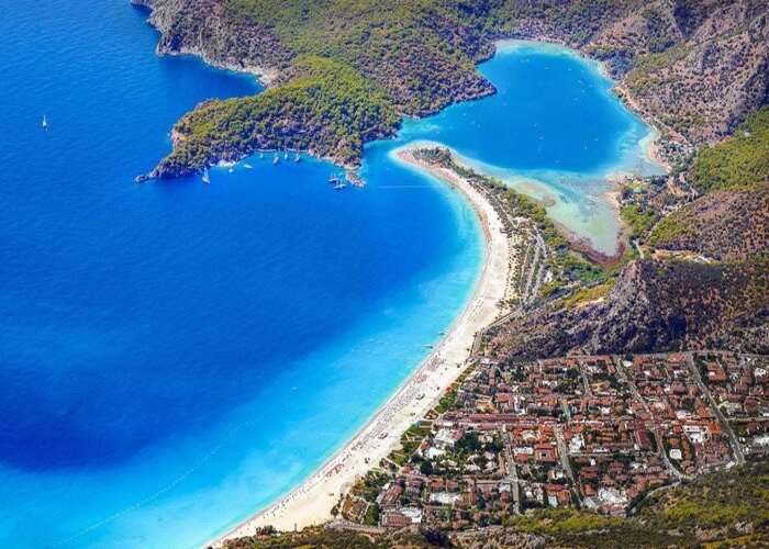 Chi phí du lịch Thổ Nhĩ Kỳ - Eo biển xanh Blue Lagoon - Địa điểm du lịch lý tưởng ở Thổ Nhĩ Kỳ
