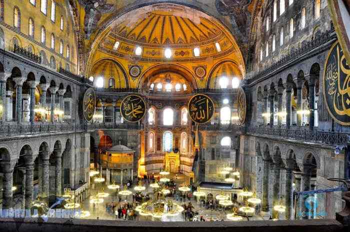 Địa điểm du lịch Thổ Nhĩ Kỳ - Bảo tàng AYA SOFYA lộng lẫy cực kỳ