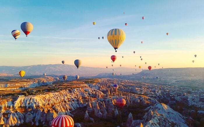 Kinh nghiệm du lịch Thổ Nhĩ Kỳ - Cappadocia 