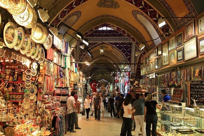 Mua sắm ở Thổ Nhĩ Kỳ - Grand Bazaar - Thiên đường mua sắm đất Thổ