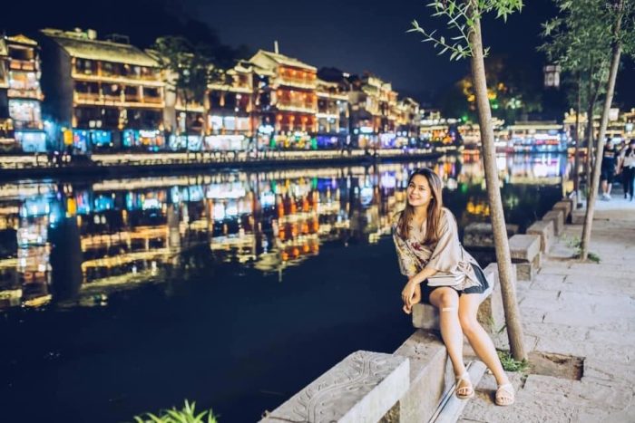 thành phố về đêm du lịch Bắc Kinh