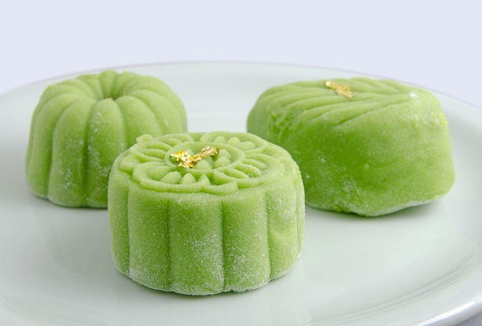 các loại bánh ngọt Trung Quốc - bánh trung thu xanh