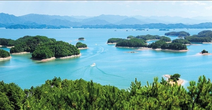 du lịch Chiết Giang Trung Quốc - Hồ Vạn đảo